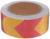 Светоотражающая лента, самоклеящаяся, красно-желтая, 5 см х 15 м