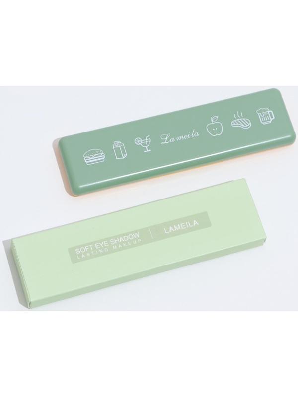 Палетка теней для век, с жемчужным блеском, 8 цветов