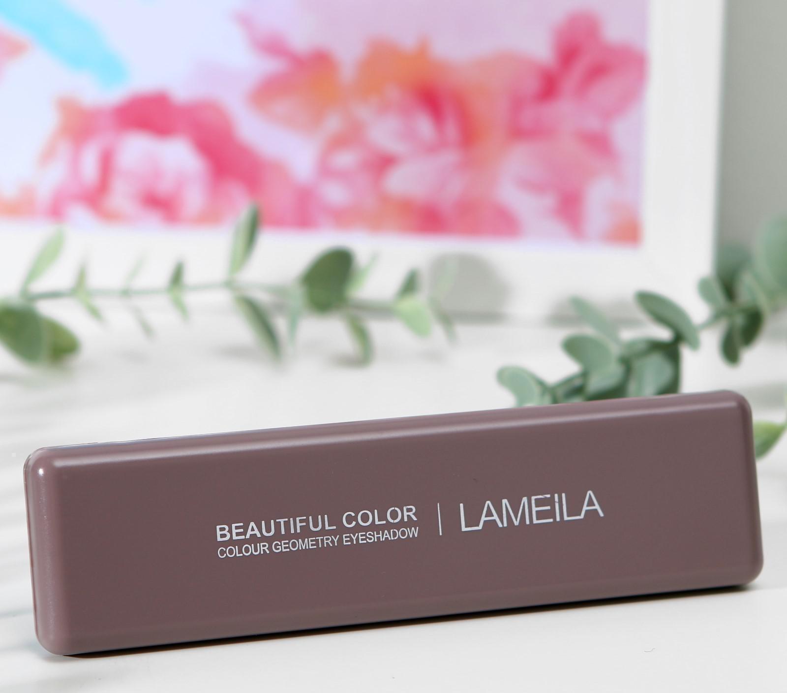 Палетка теней для век, с жемчужным блеском, 8 цветов