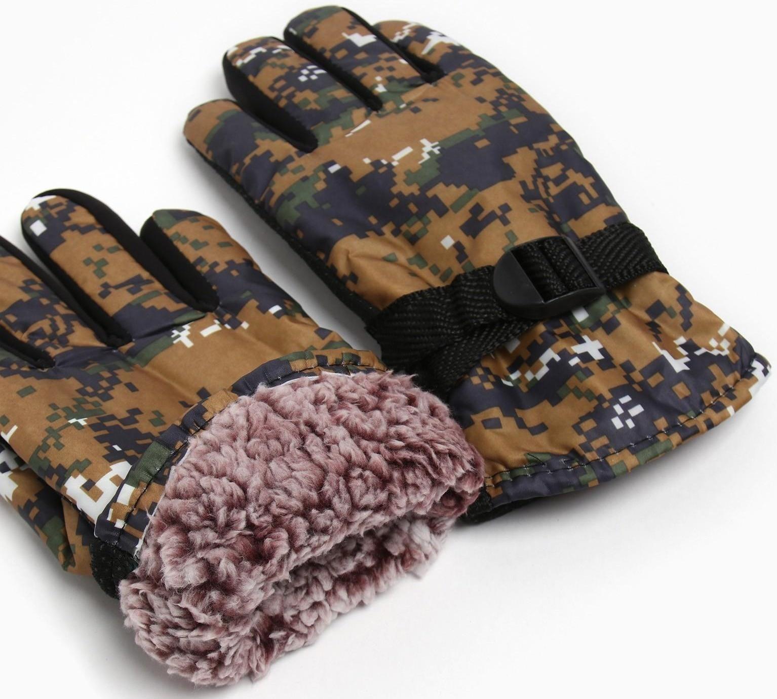 Перчатки зимние мужские MINAKU 