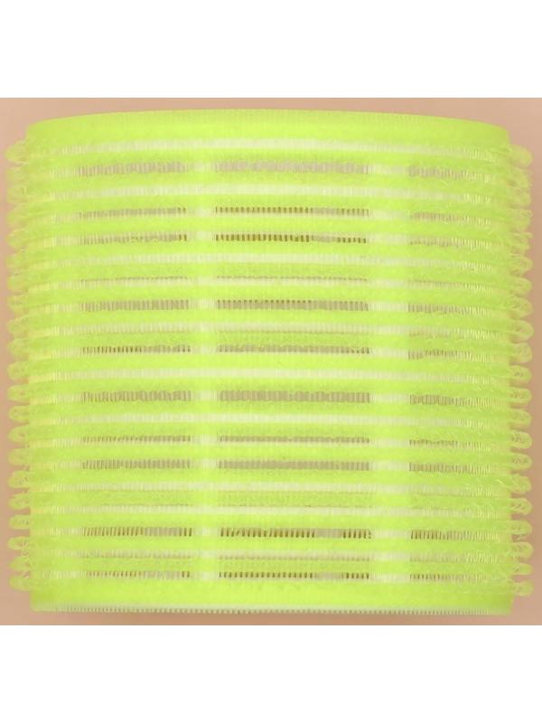 Бигуди «Липучка», d = 6 см, в косметичке, 6 шт, цвет МИКС