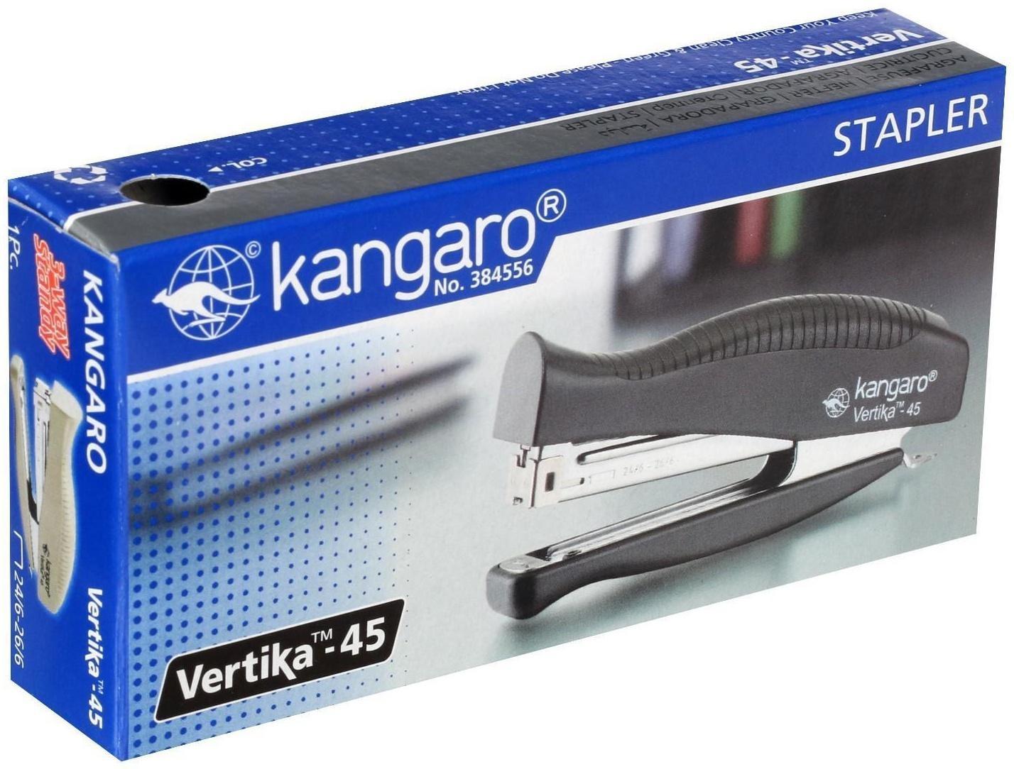 Степлер №24-26/6 30 листов, Kangaro, микс Vertika-45