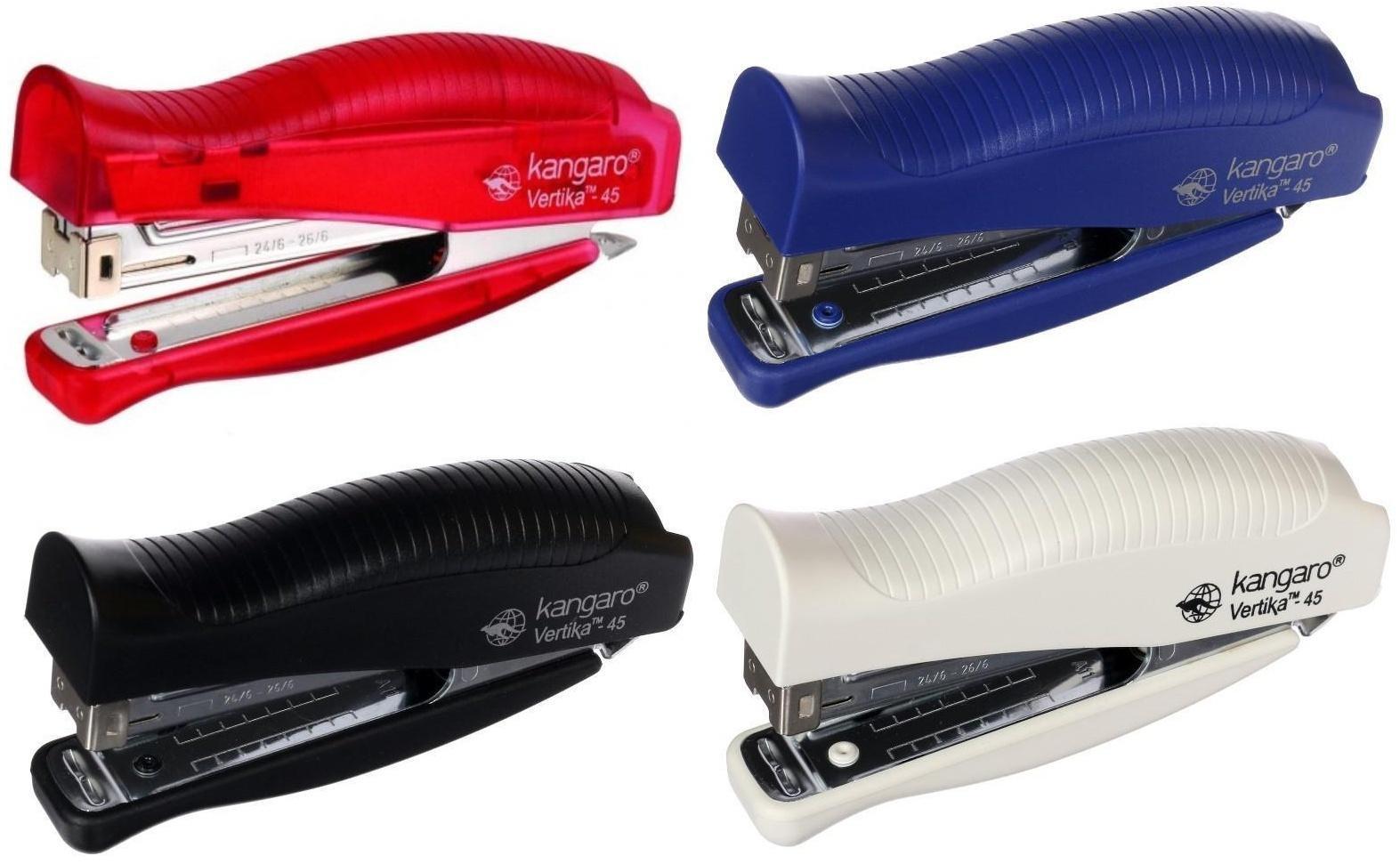 Степлер №24-26/6 30 листов, Kangaro, микс Vertika-45