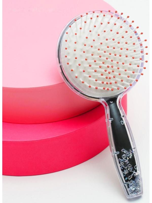 Расческа массажная «Давид», круглая 8 х 16,5 см