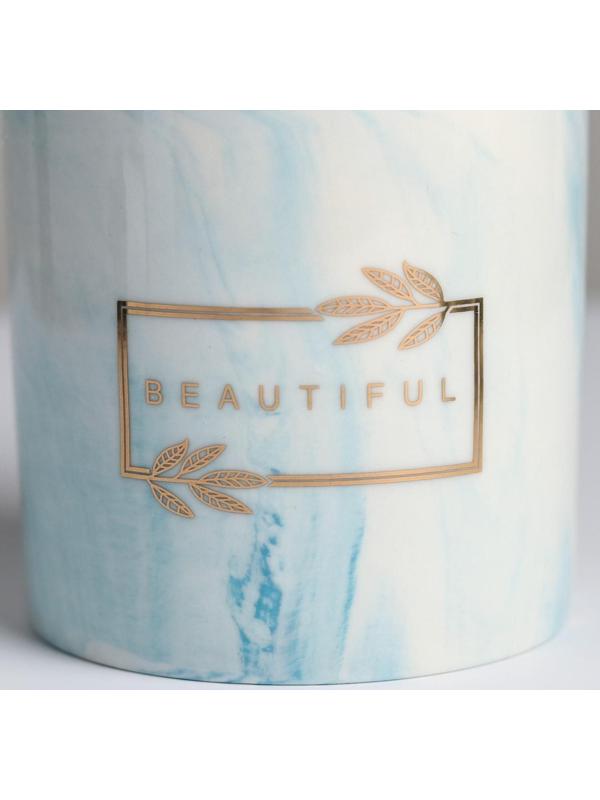 Кашпо для цветов «Красота», 10 х 10 см