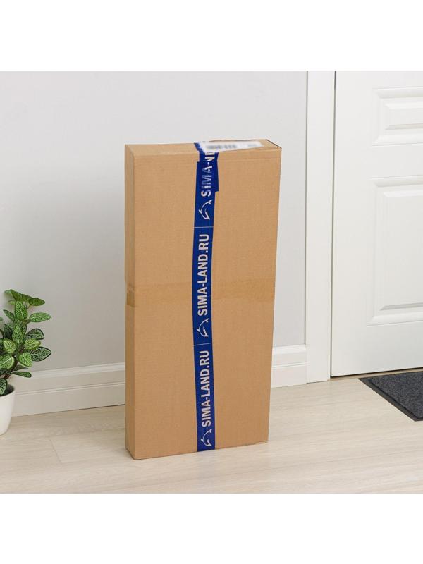 Банкетка для обуви «Принт», 3 полки, цвет чёрный