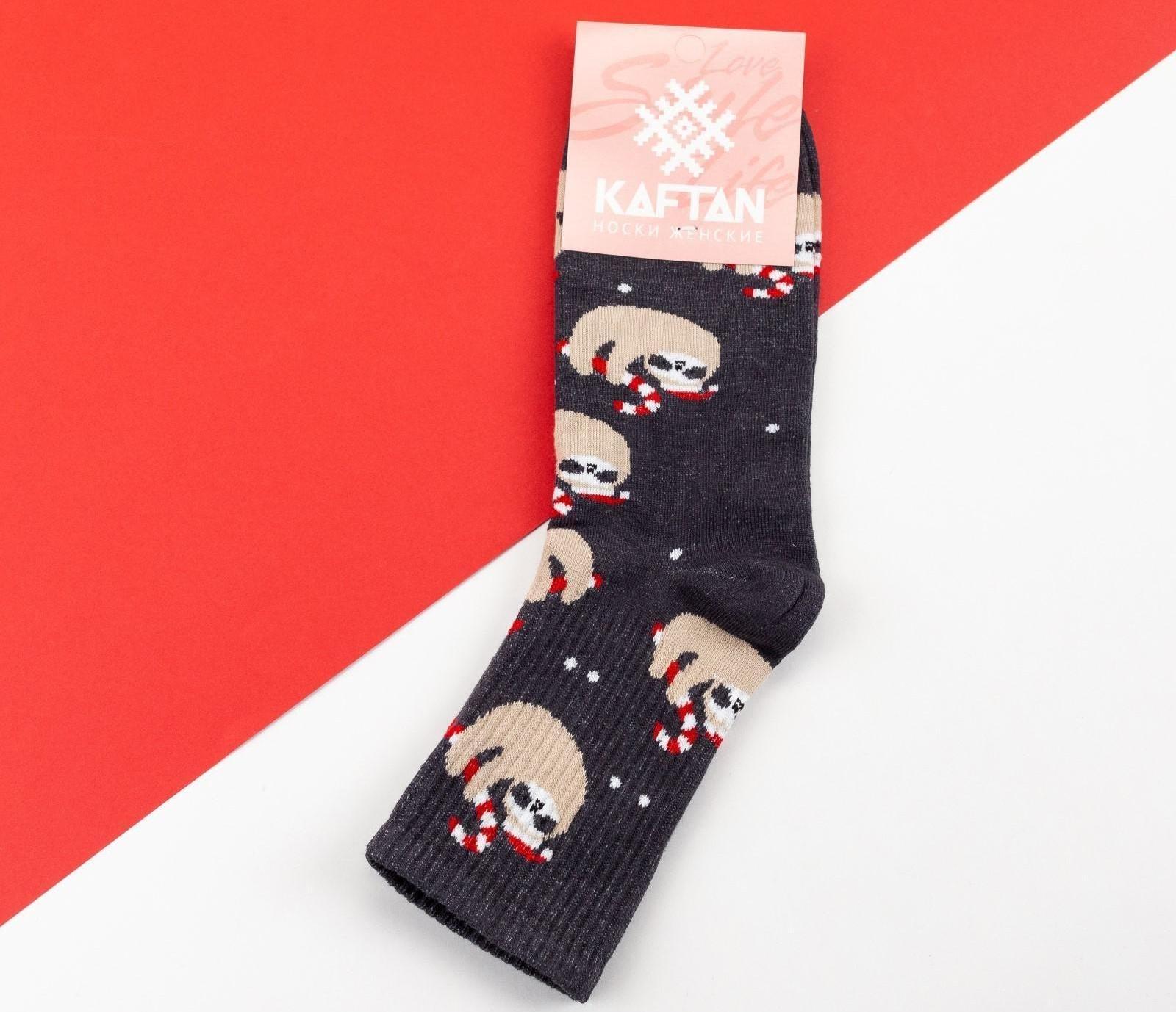 Носки новогодние женские KAFTAN 
