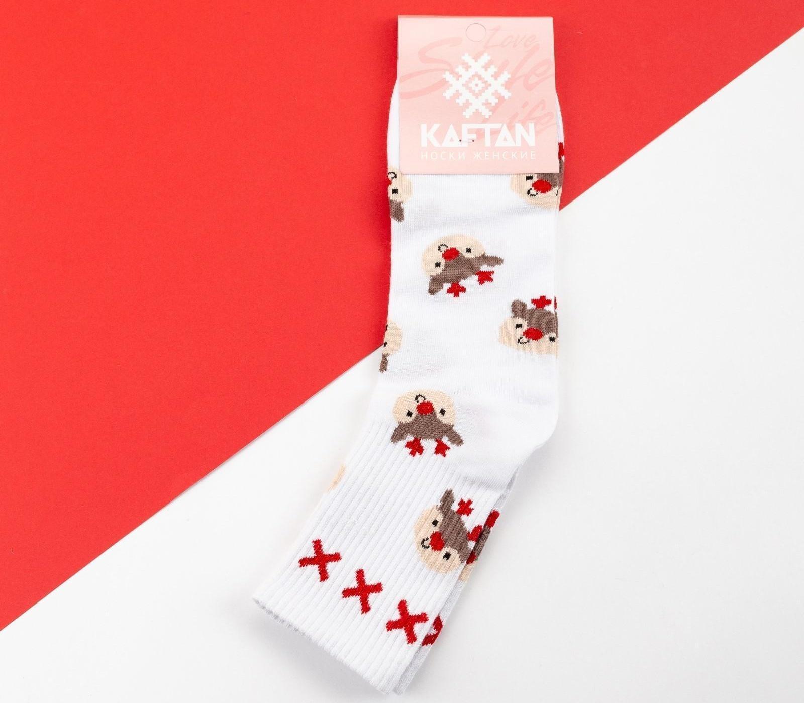 Носки новогодние женские KAFTAN 