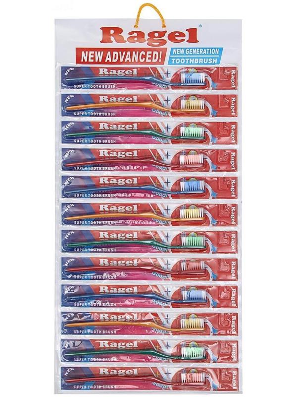 Зубная щётка средней жёсткости, 1 шт.