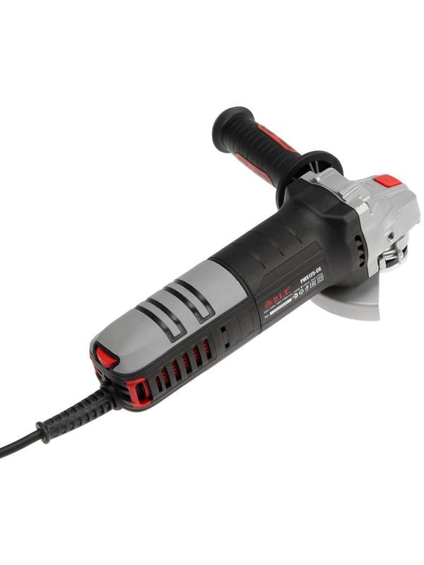 Угловая шлифмашина P.I.T. PWS125-C6, регулировка оборотов, 1050Вт, 125 мм, 3000-11000 об/мин