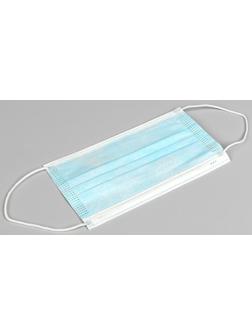 Маска медицинская, трёхслойная, нестерильная, 50 штук.