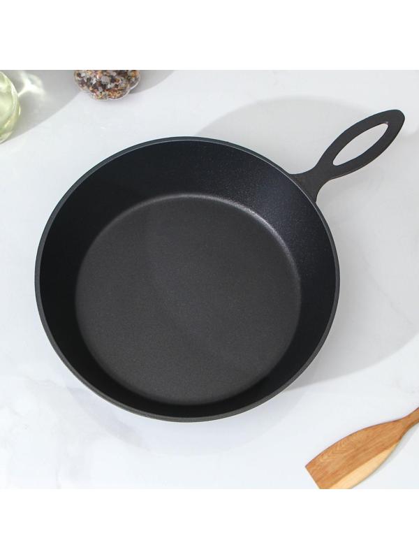 Сковорода «Сотейник», d=26 см, без крышки, антипригарное покрытие, цвет чёрный