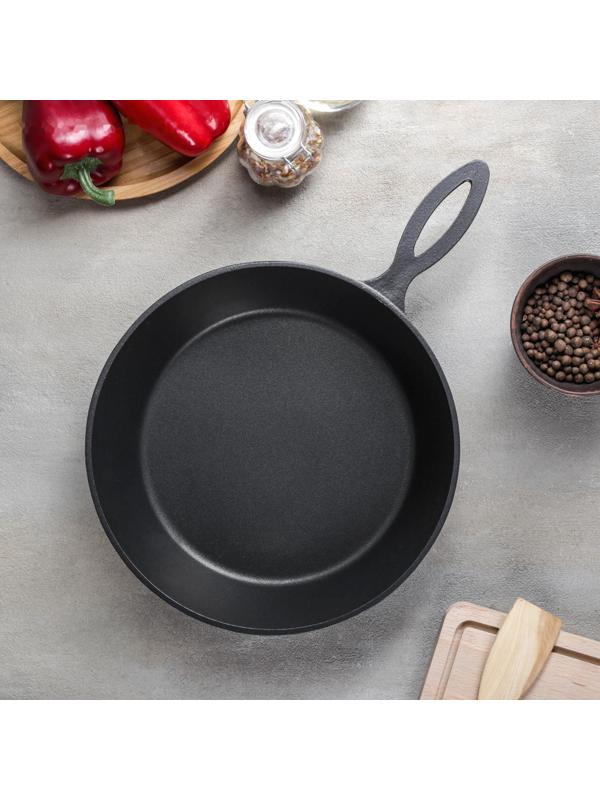 Сковорода «Сотейник», d=26 см, без крышки, антипригарное покрытие, цвет чёрный