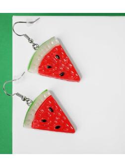 Серьги пластик 