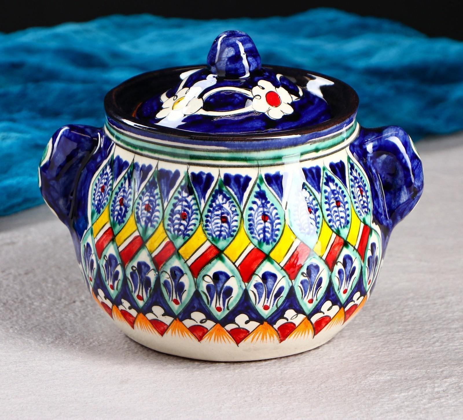 Сахарница Риштанская Керамика 