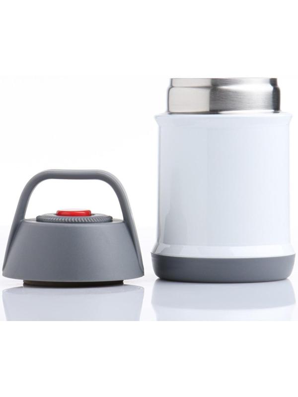 Термос для еды, 450 мл, сохраняет тепло 12 часов, белый