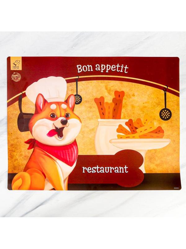 Коврик под миску Bon appetit 43х56 см