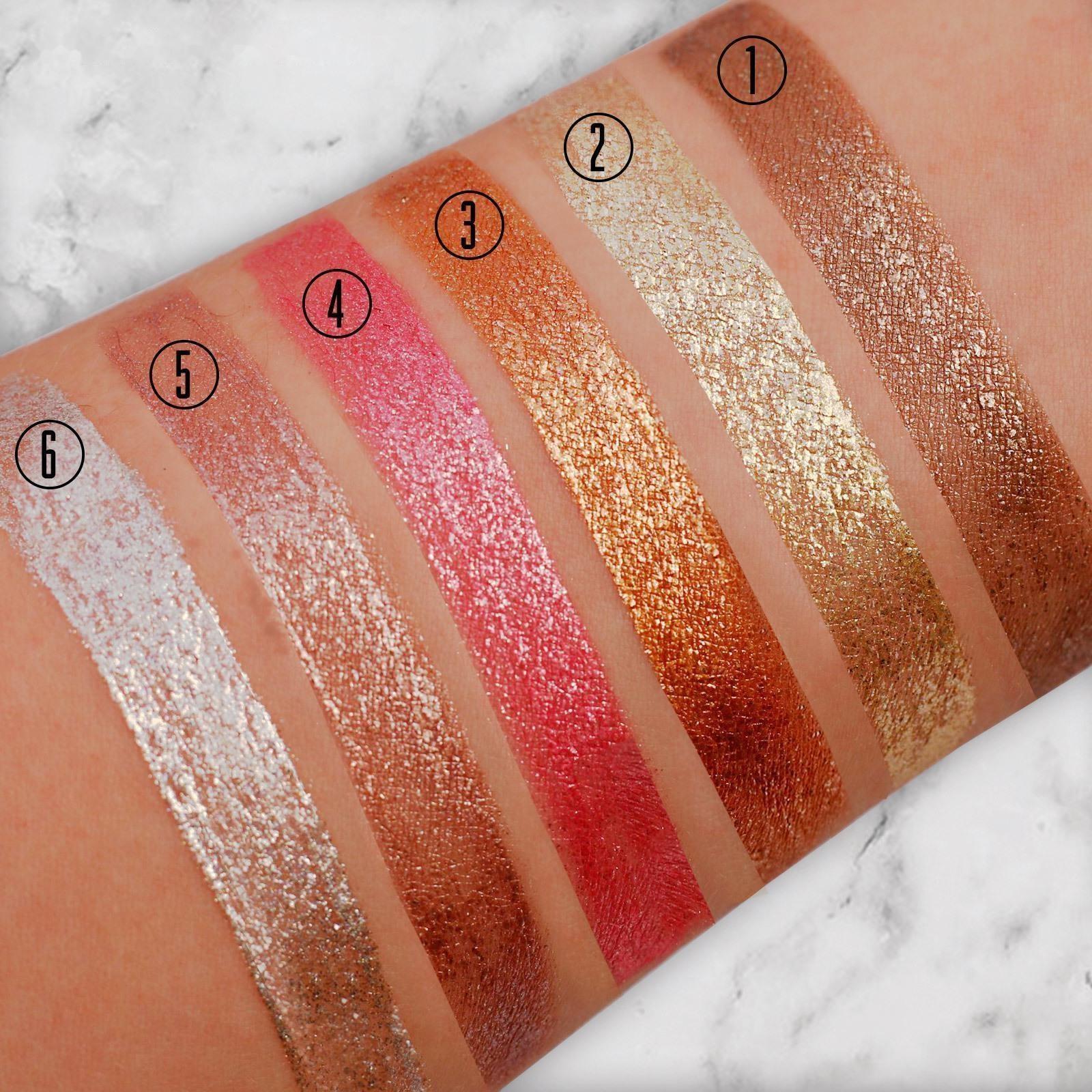 Жидкие глиттерные тени для глаз Cosmo Llama, оттенок №6, серебристый, 3 мл