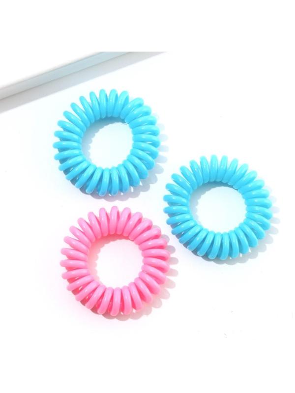 Резинки-пружинки для волос «Счастливого Нового года!», 3 шт., d = 3,5 см.