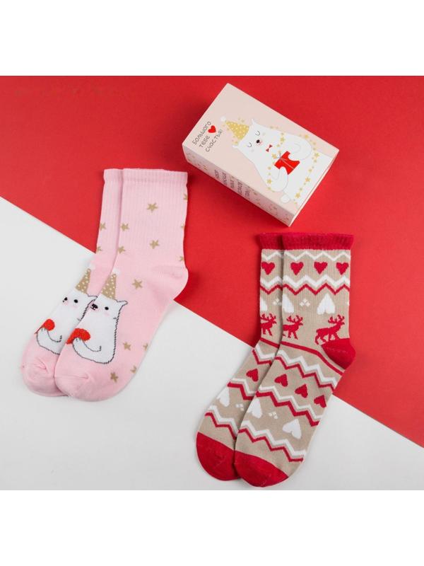 Набор новогодних женских носков KAFTAN 