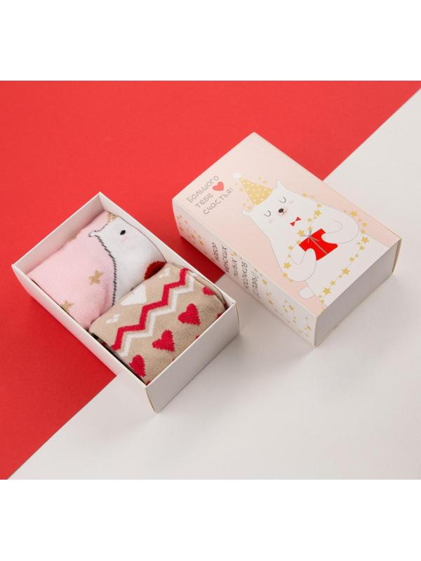 Набор новогодних женских носков KAFTAN 