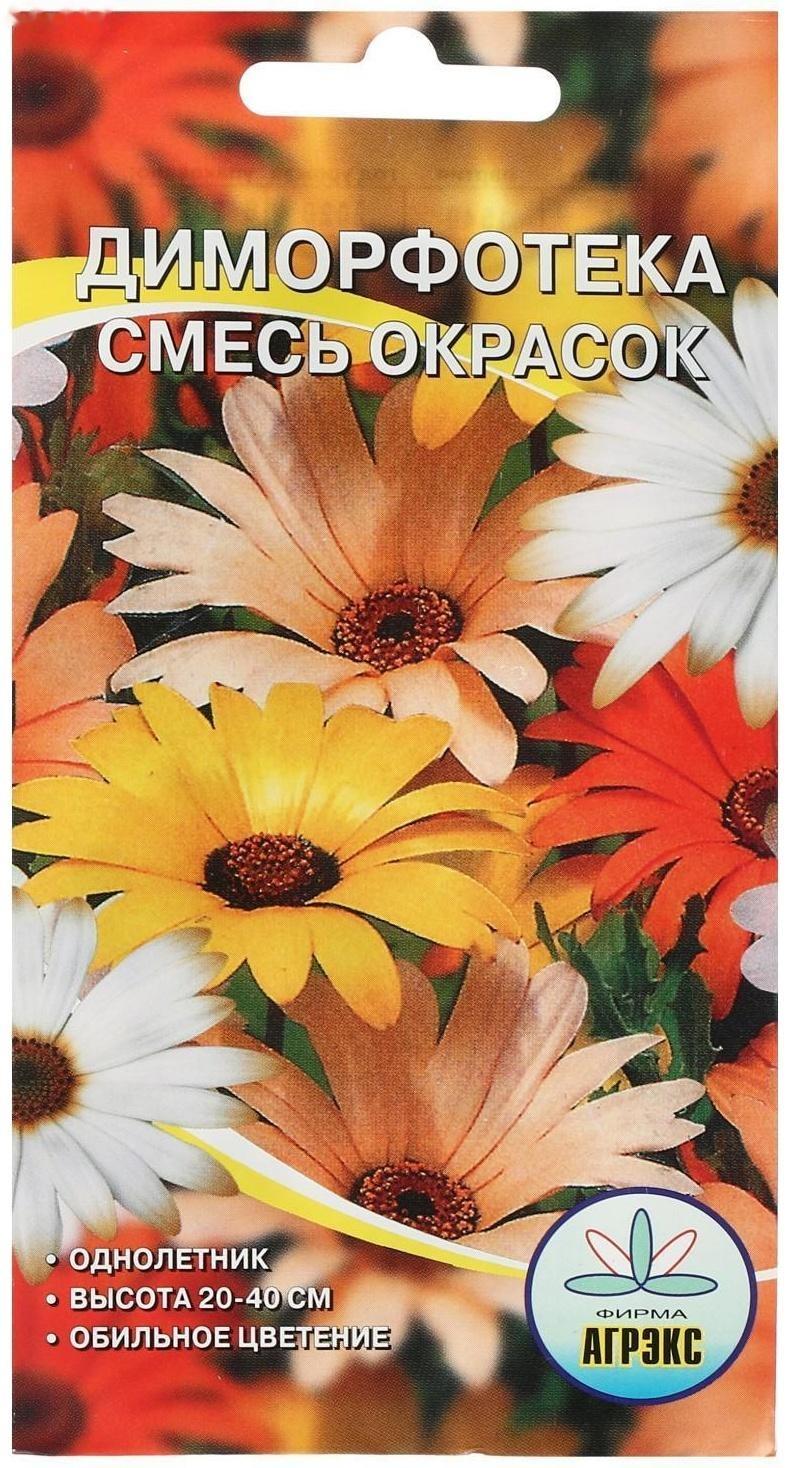 Семена цветов однолетние Диморфотека смесь 0,1