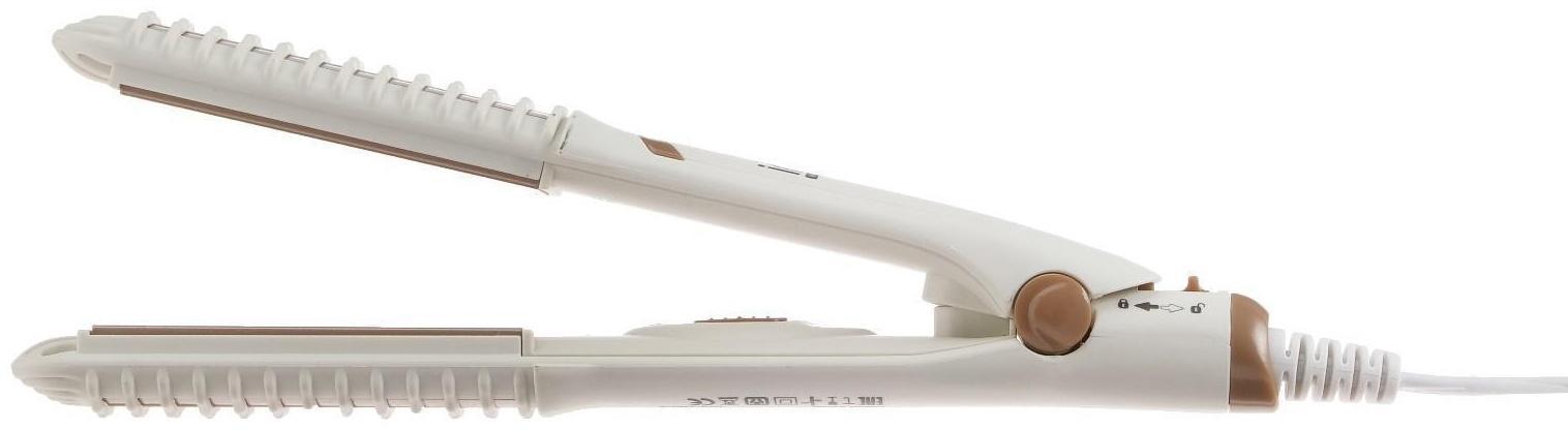 Выпрямитель Irit IR-3187, 30 Вт, керамическое покрытие, 75х20 мм, 170 °С, белый