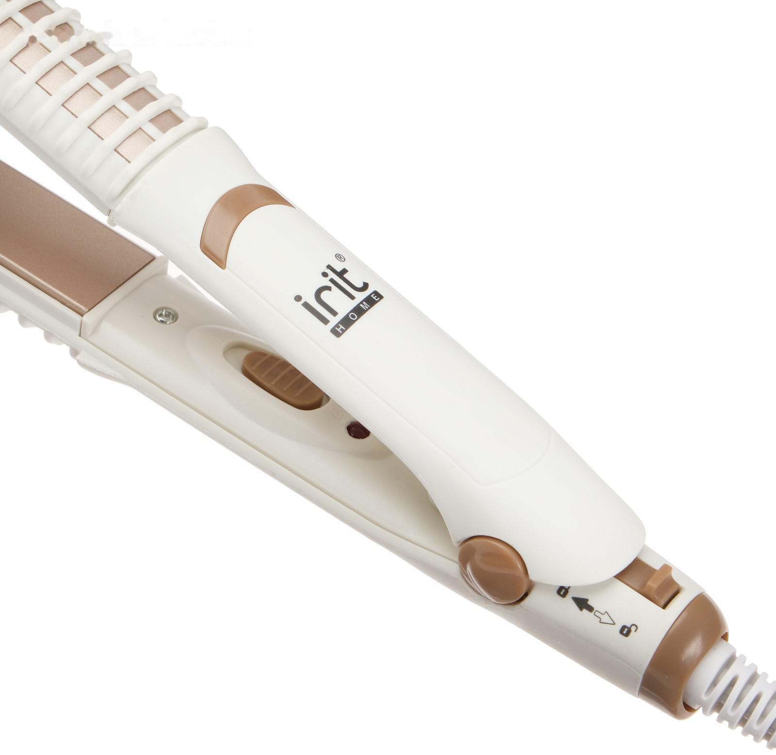 Выпрямитель Irit IR-3187, 30 Вт, керамическое покрытие, 75х20 мм, 170 °С, белый