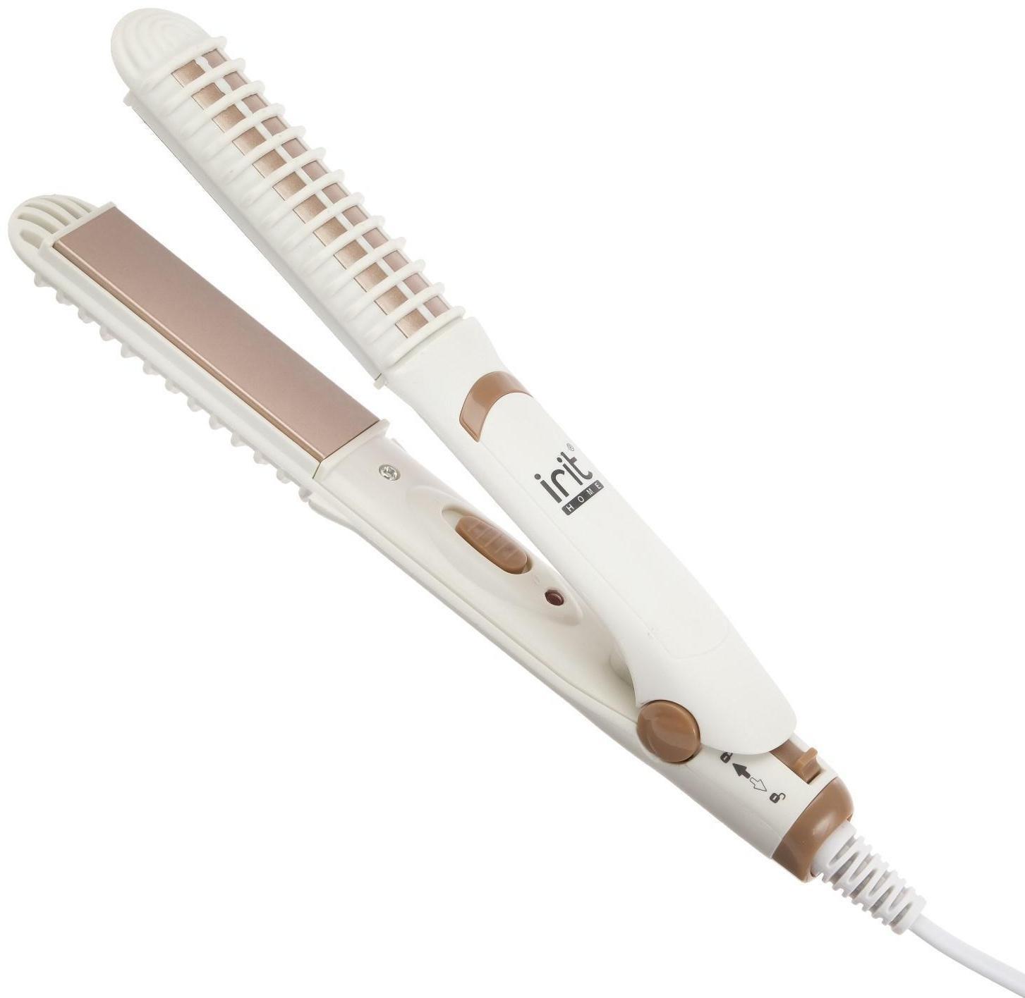 Выпрямитель Irit IR-3187, 30 Вт, керамическое покрытие, 75х20 мм, 170 °С, белый