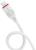 Кабель Borofone BX17, micro USB - USB, 2,4 А, 1 м, белый