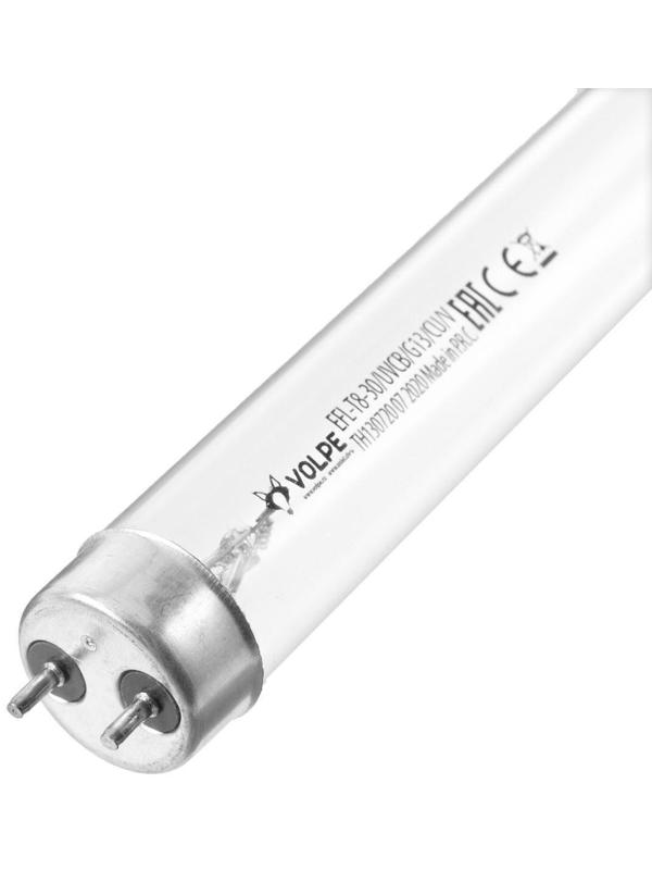 Лампа ультрафиолетовая бактерицидная Volpe, G13, 30 Вт, 253.7 нм, 894.6 мм