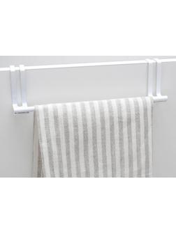 Держатель для полотенец на дверцу, цвет белый