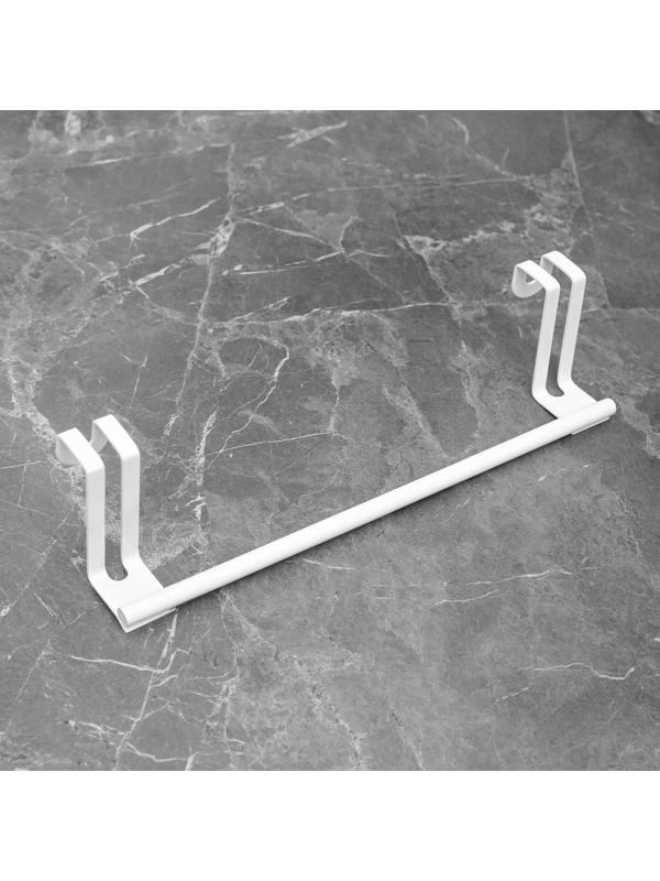Держатель для полотенец на дверцу, цвет белый