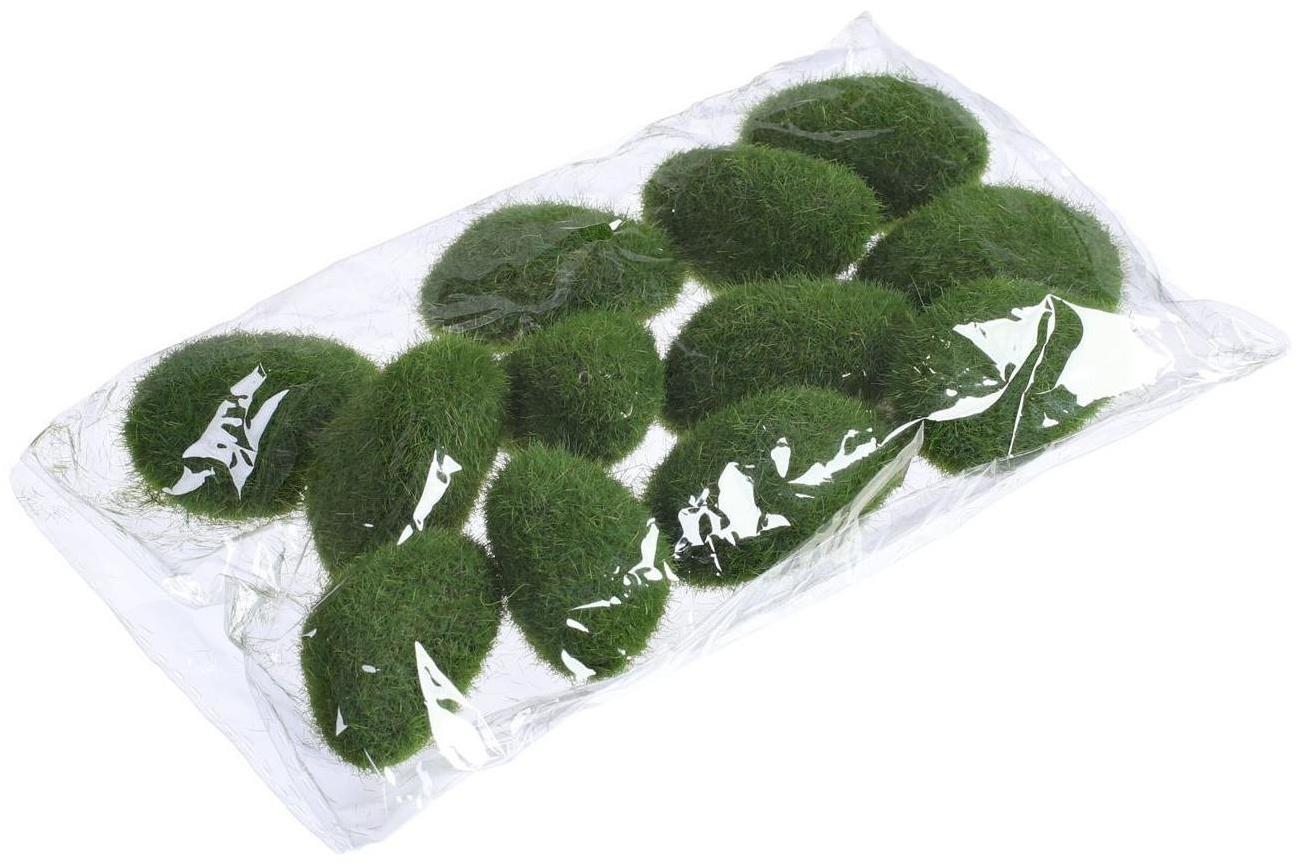 Мох искусственный «Камни», мохнатый, набор 12 шт.