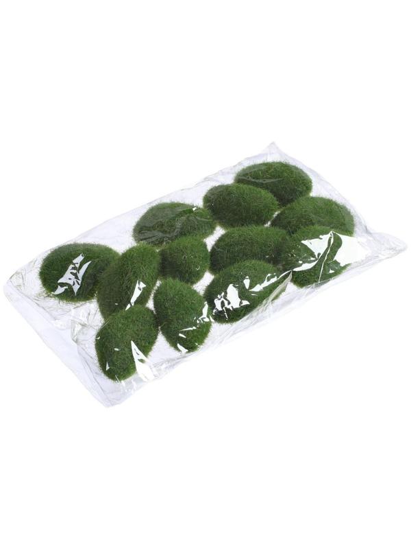 Мох искусственный «Камни», мохнатый, набор 12 шт.
