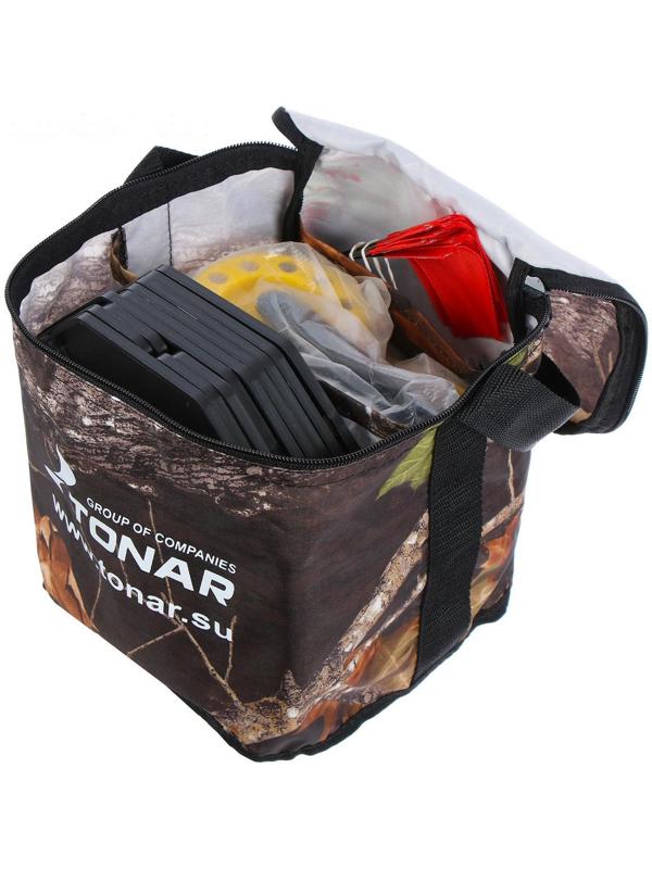 Набор жерлиц в сумке «Тонар» ЖЗО-02М d=185 мм, катушка d=85 мм, набор 10 шт.