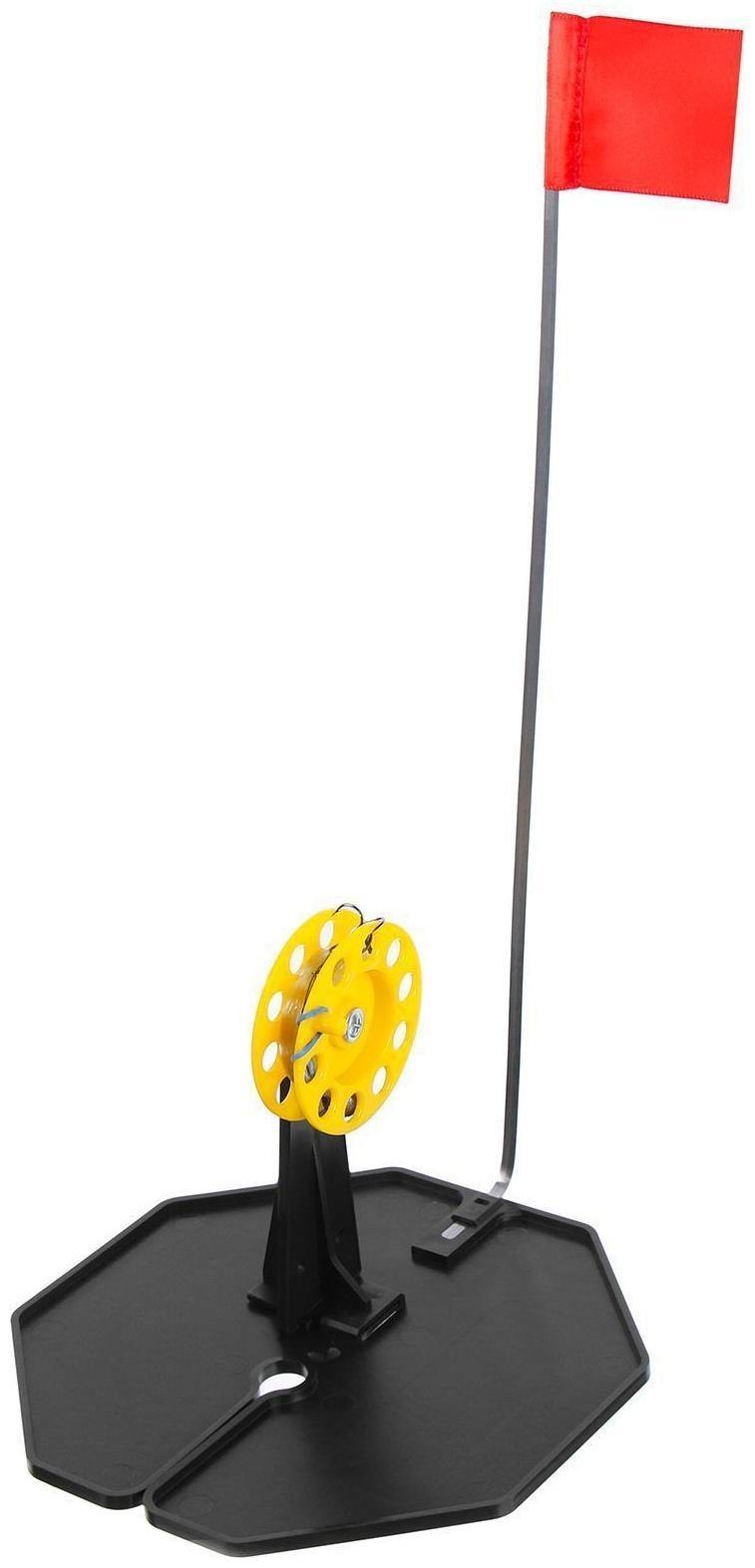 Набор жерлиц в сумке «Тонар» ЖЗО-04 d=185 мм, катушка d=63 мм, набор 10 шт.