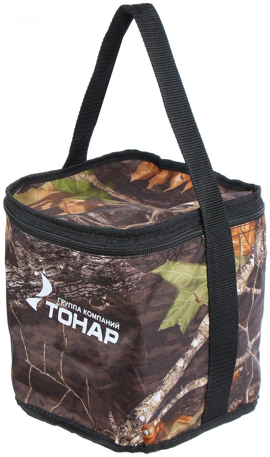 Набор жерлиц в сумке «Тонар» ЖЗО-04 d=185 мм, катушка d=63 мм, набор 10 шт.