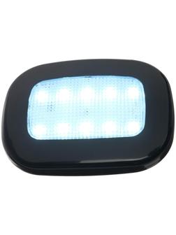 Светильник светодиодный в автомобиль, на магните, 10 LED, черный
