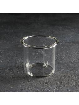 Сито стеклянное для чайника «Валенсия», (600-800-1000 мл), 8,1×6,6 см