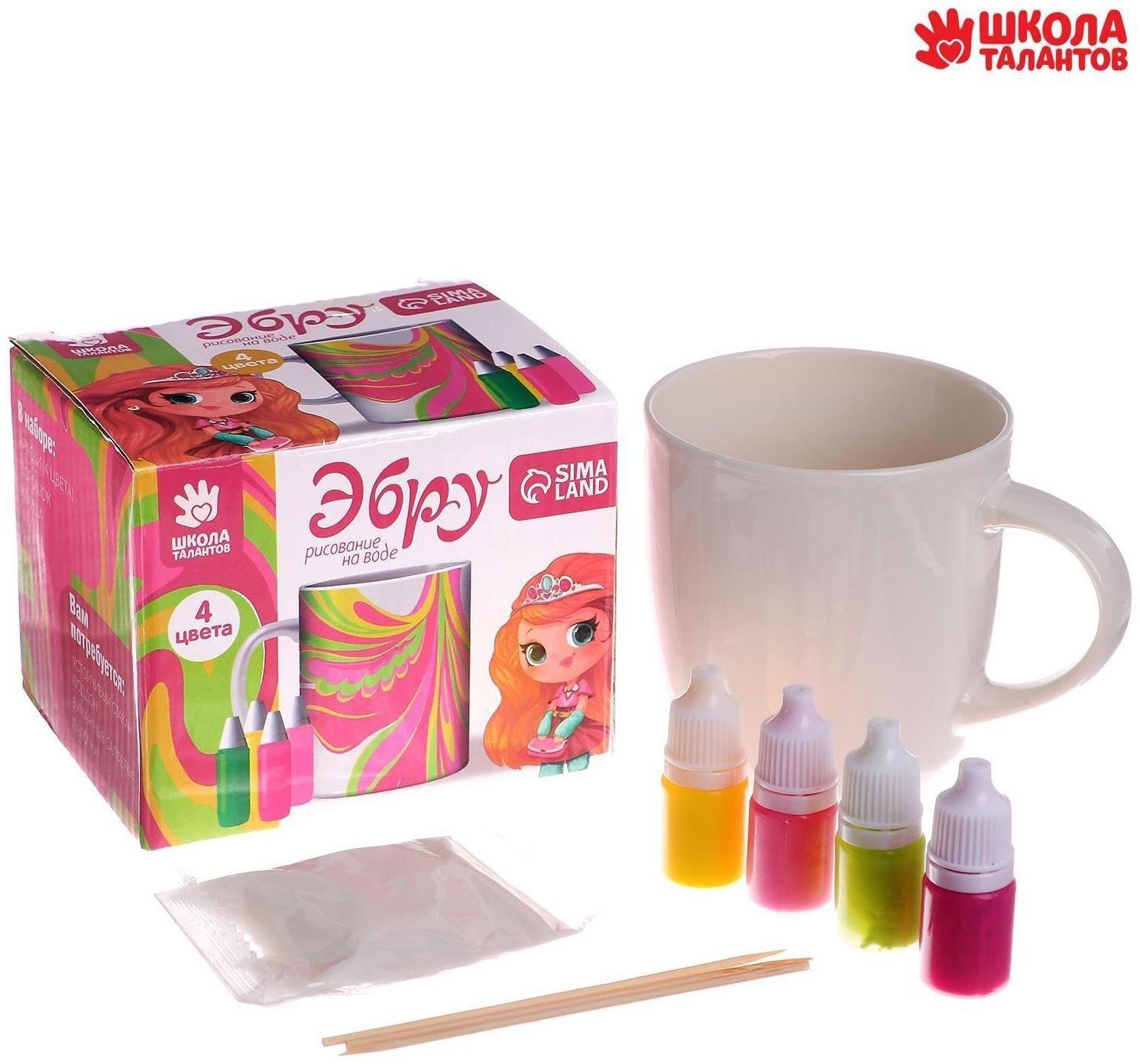 Рисование на воде: эбру «Создай свою кружку»