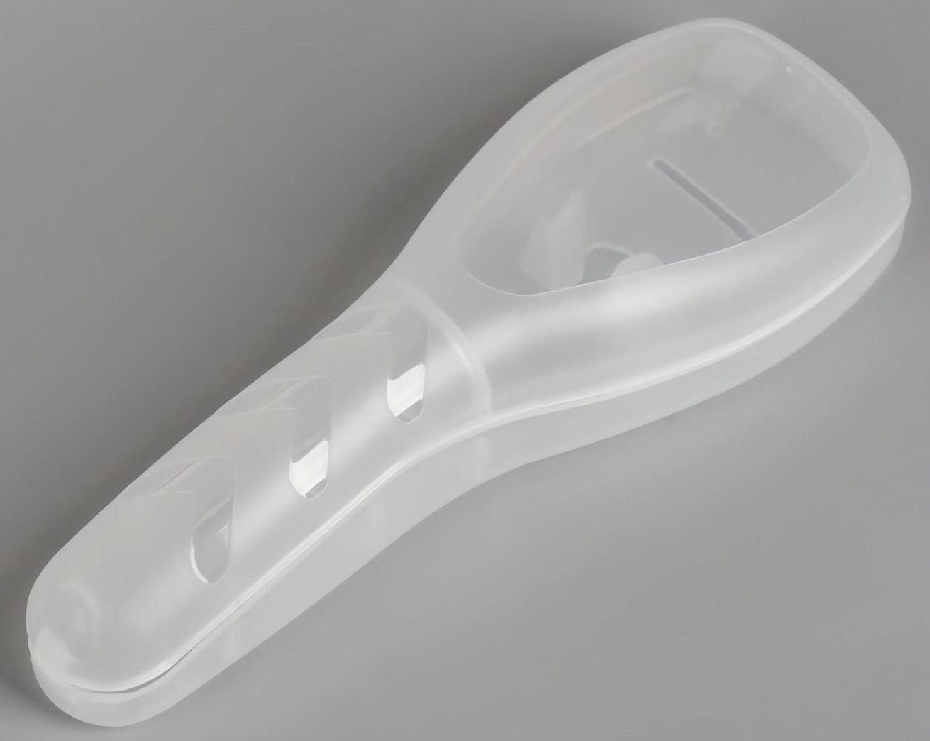 Органайзер для бритвы, с крышкой, 16,6 × 5,2 × 3 см, цвет прозрачный