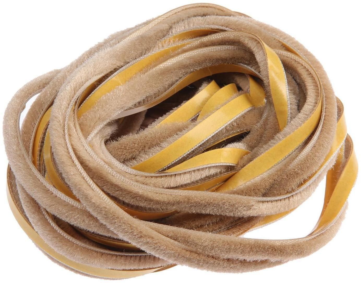 Шлегель для шкафа купе 7*6 мм, цвет бежевый (12 м) Ш5Р12