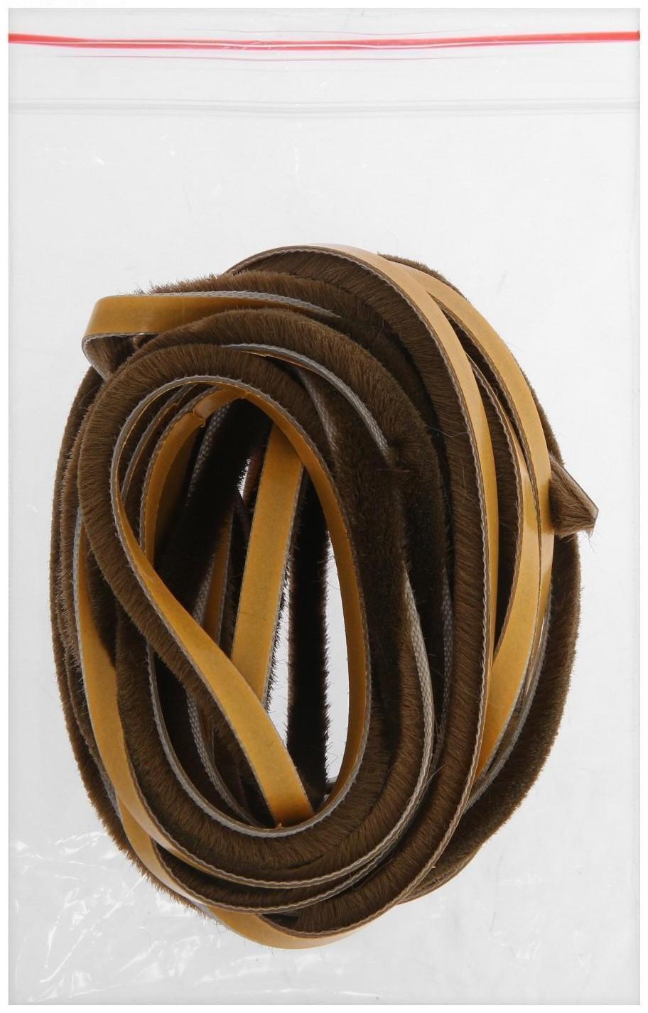 Шлегель для шкафа купе 7*6 мм коричневый (6 м) Ш6Р6