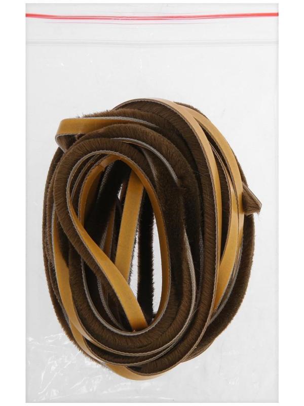 Шлегель для шкафа купе 7*6 мм коричневый (6 м) Ш6Р6