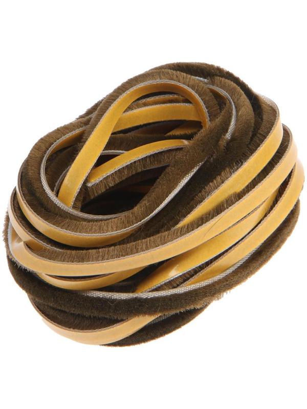 Шлегель для шкафа купе 7*6 мм коричневый (6 м) Ш6Р6