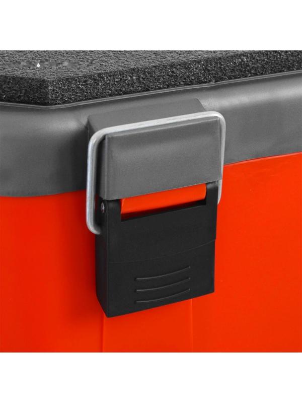 Ящик зимний YUGANA двухсекционный, цвет серо-оранжевый