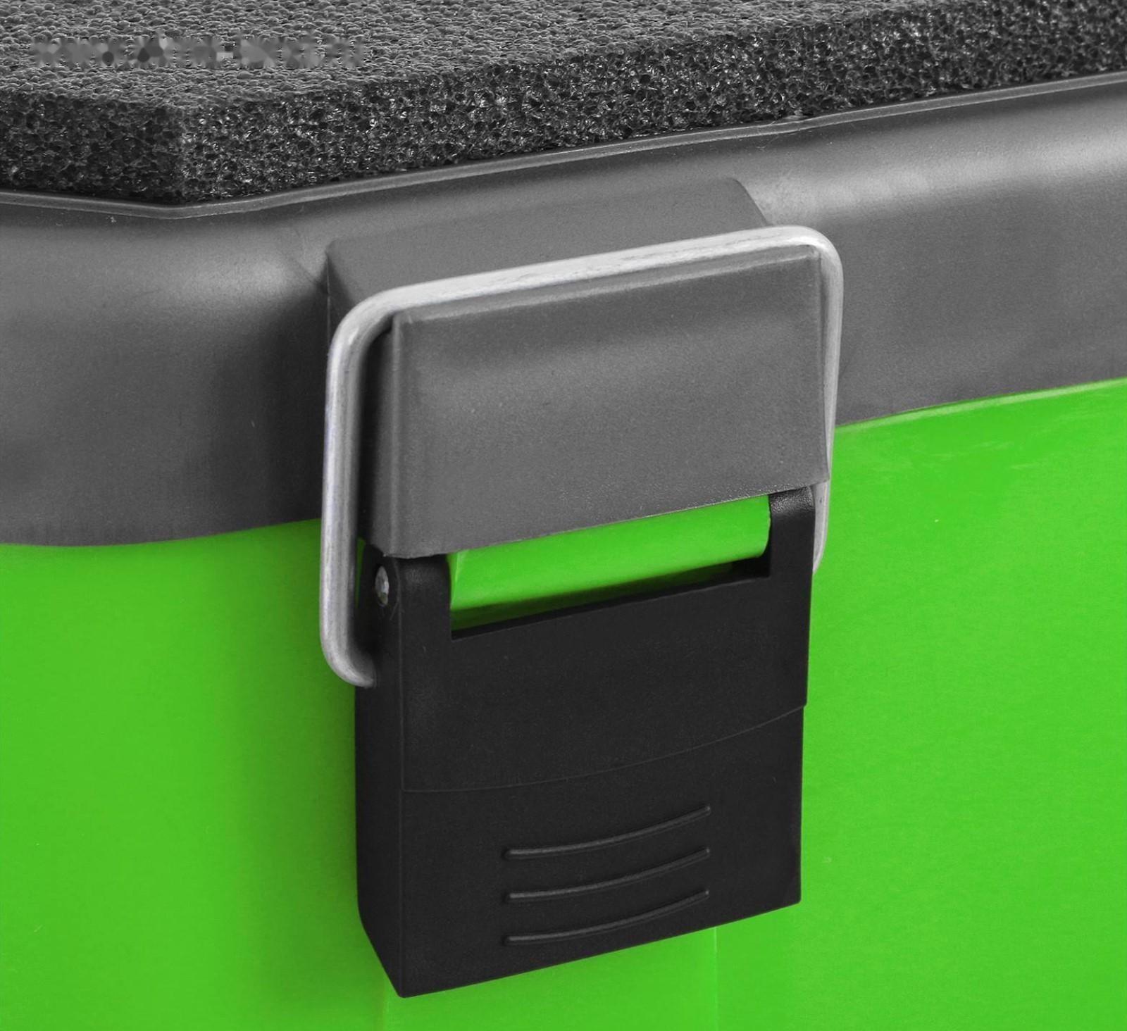 Ящик зимний YUGANA двухсекционный, цвет серо-салатовый