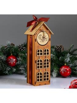 Коробка деревянная, 13.5×11.5×36.5 см 