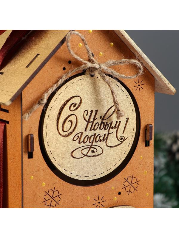 Коробка деревянная, 13.5×11.5×36.5 см 